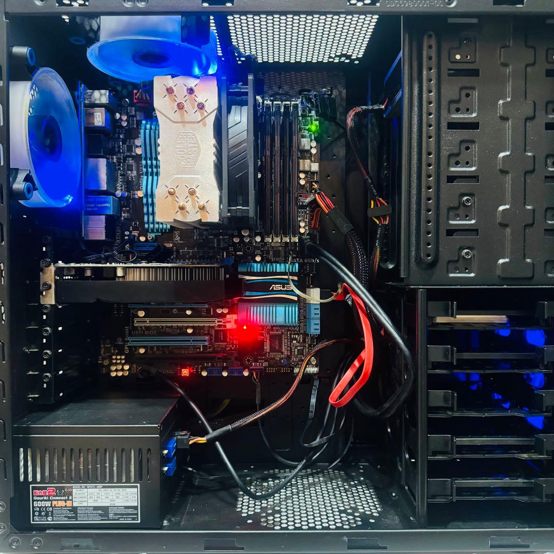 【ゲーミングPC】i7-2600K GTX1050Ti HDD1T メモリ16G