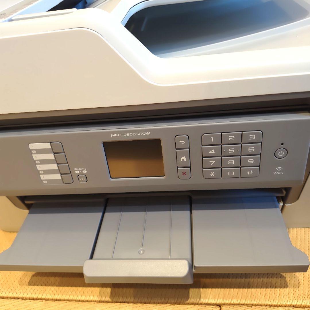 【ほぼ新品】インク付 Brother MFC-J6583CDW プリンター複合機