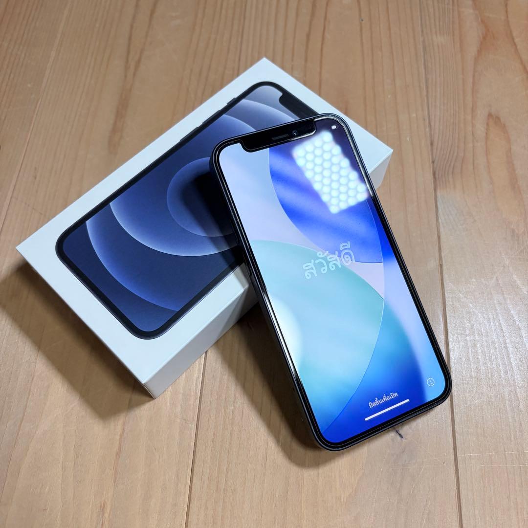 Apple iPhone 12 mini ブラック 64GB SIMフリー　美品