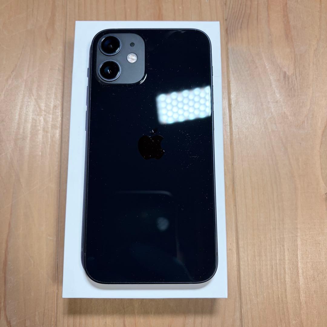 Apple iPhone 12 mini ブラック 64GB SIMフリー　美品