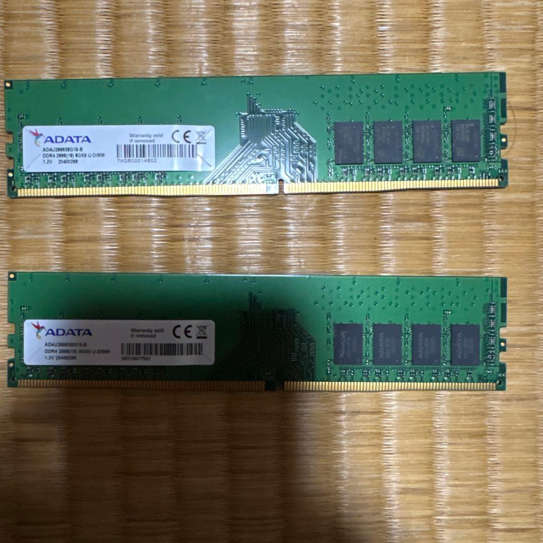 ADATA DDR4 2666 8GB×4 32GB
