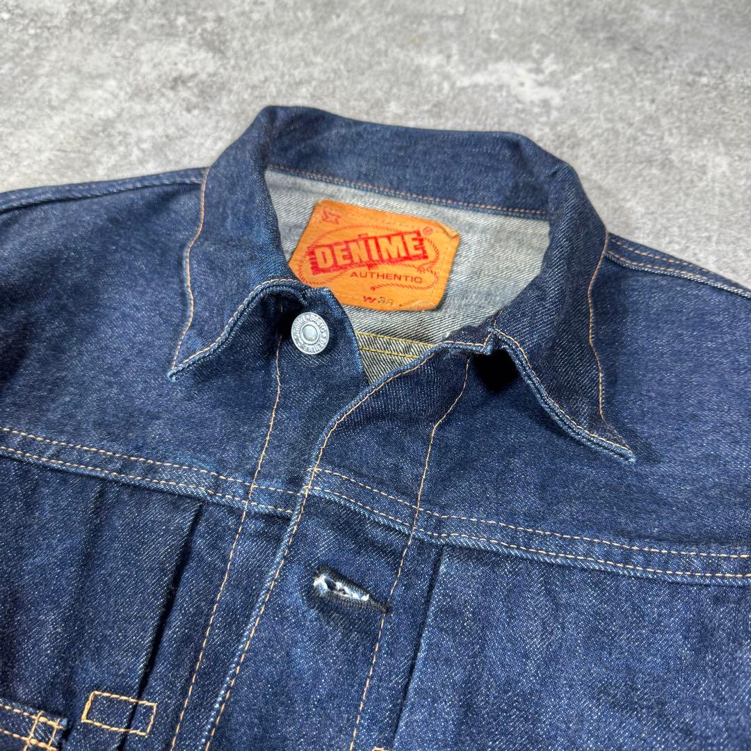 DENIME デニムジャケット　2ndタイプ　38 日本製　コットン　ドゥニーム