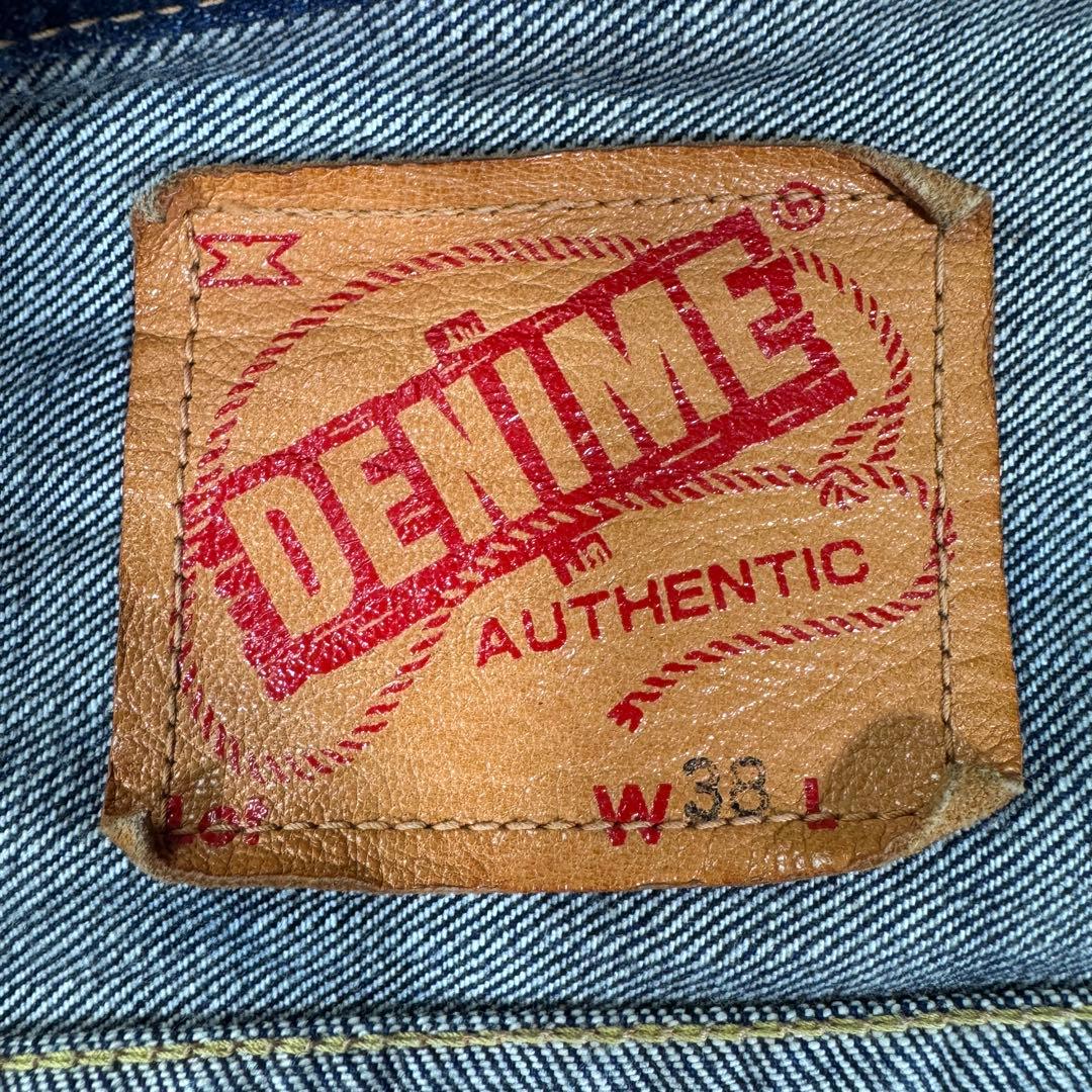 DENIME デニムジャケット　2ndタイプ　38 日本製　コットン　ドゥニーム