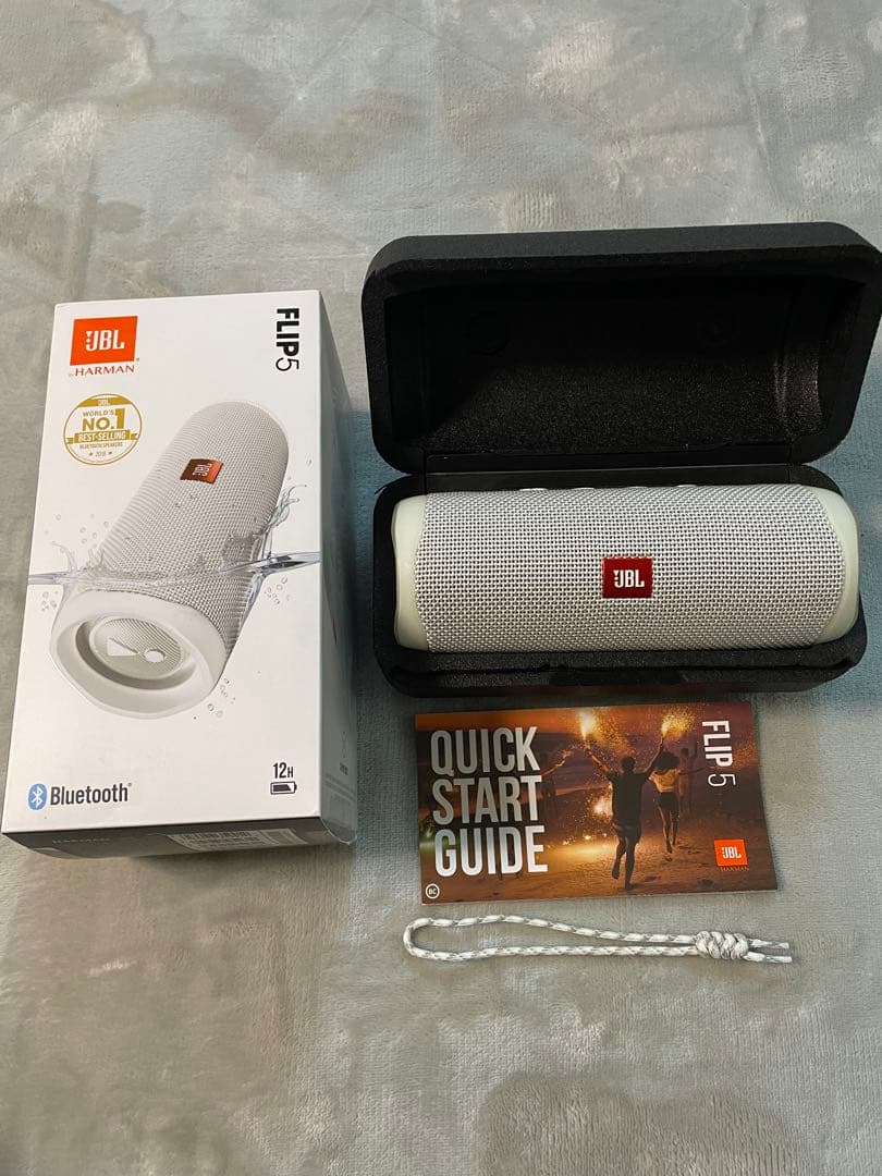 JBL FLIP 5 ワイヤレススピーカー ホワイト