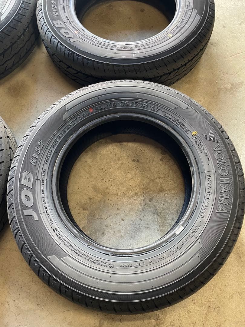 2025年製　YOKOHAMA JOB 145/80R12