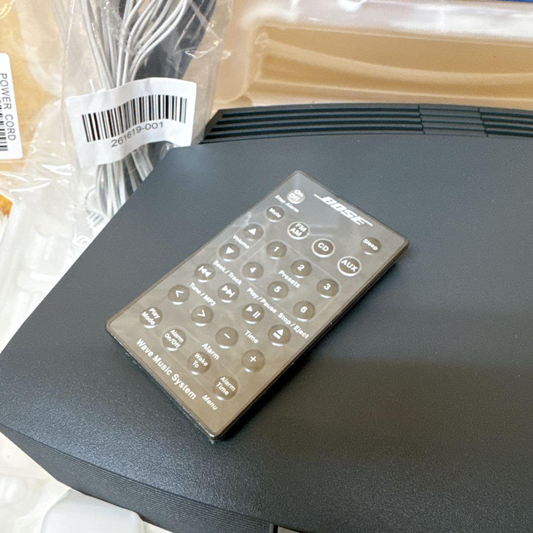 極美品！Bose Wave music system 外箱付き リモコン未開封