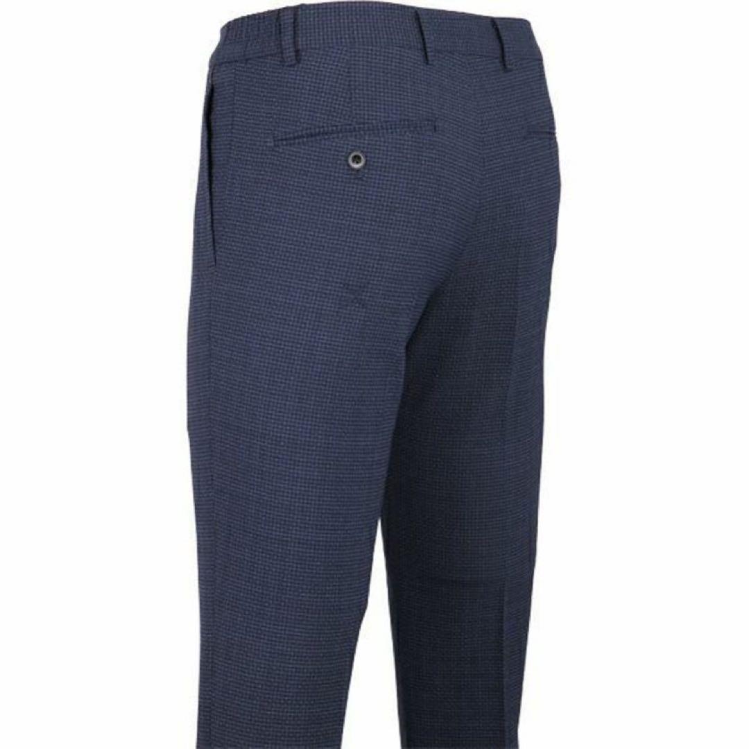 【未使用】4S スーツセレクト　セットアップ　ネイビー×チェック Y6