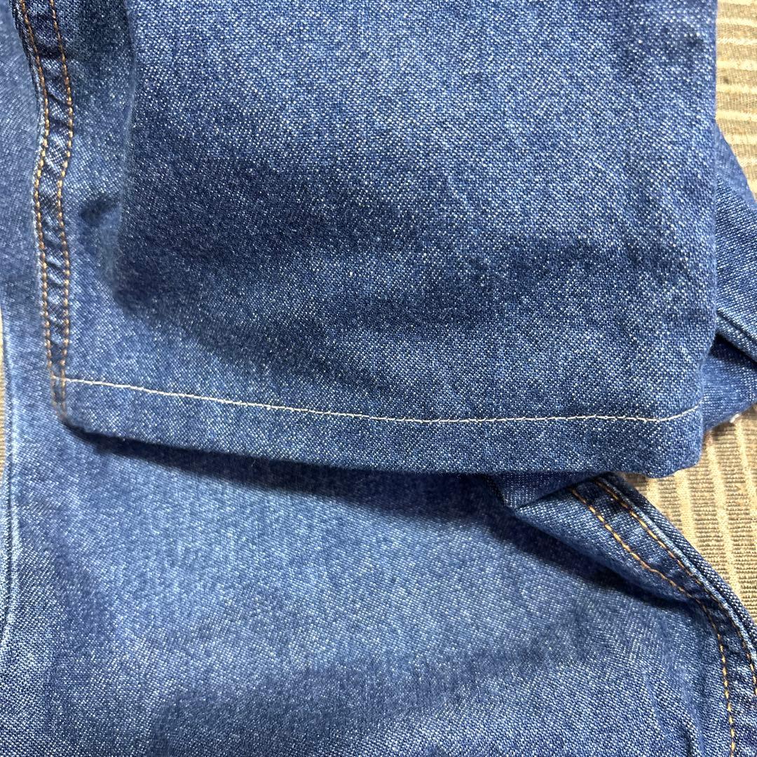 【極美品】メルシーボークー　後ろ前デニム　サルエル　サイズM