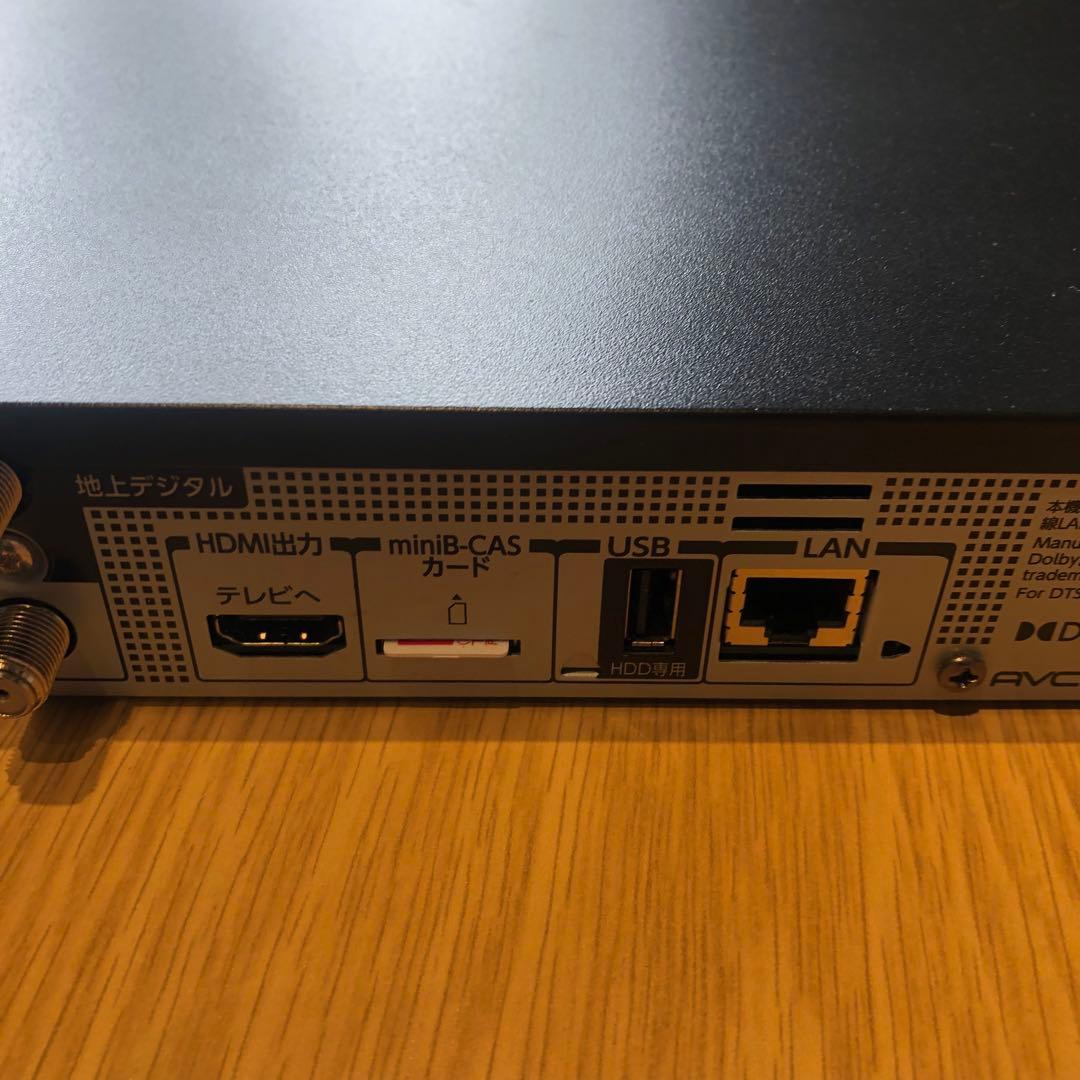 REGZA ブルーレイプレーヤー 本体DBR-W1010 2021年製ブラック