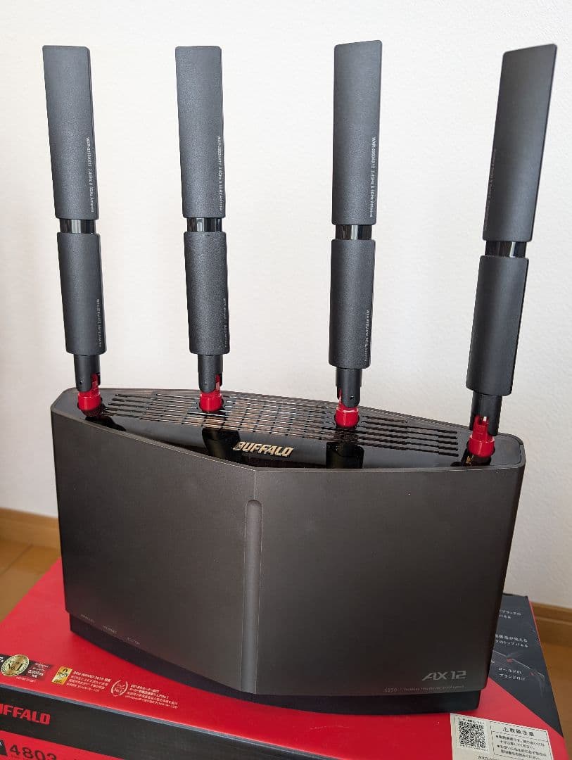 バッファロー Wi-Fi無線LANルーター WXR-5950AX12