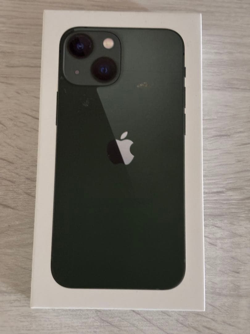 Apple iPhone 13 miniミッドナイトグリーン 本体