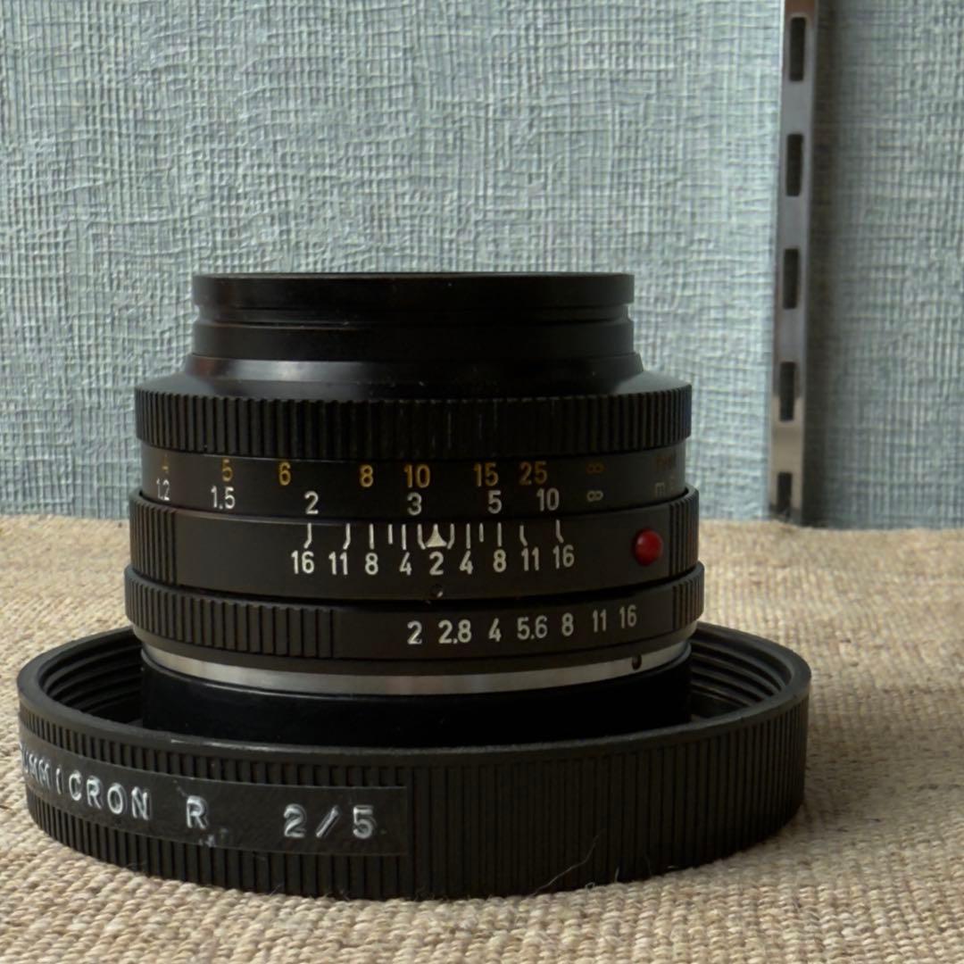 【整備済み】Summicron R 50mm f2 2カム