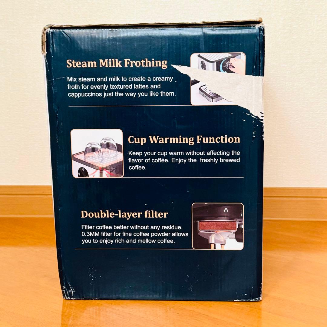 IAGREEA エスプレッソマシン コーヒーマシン