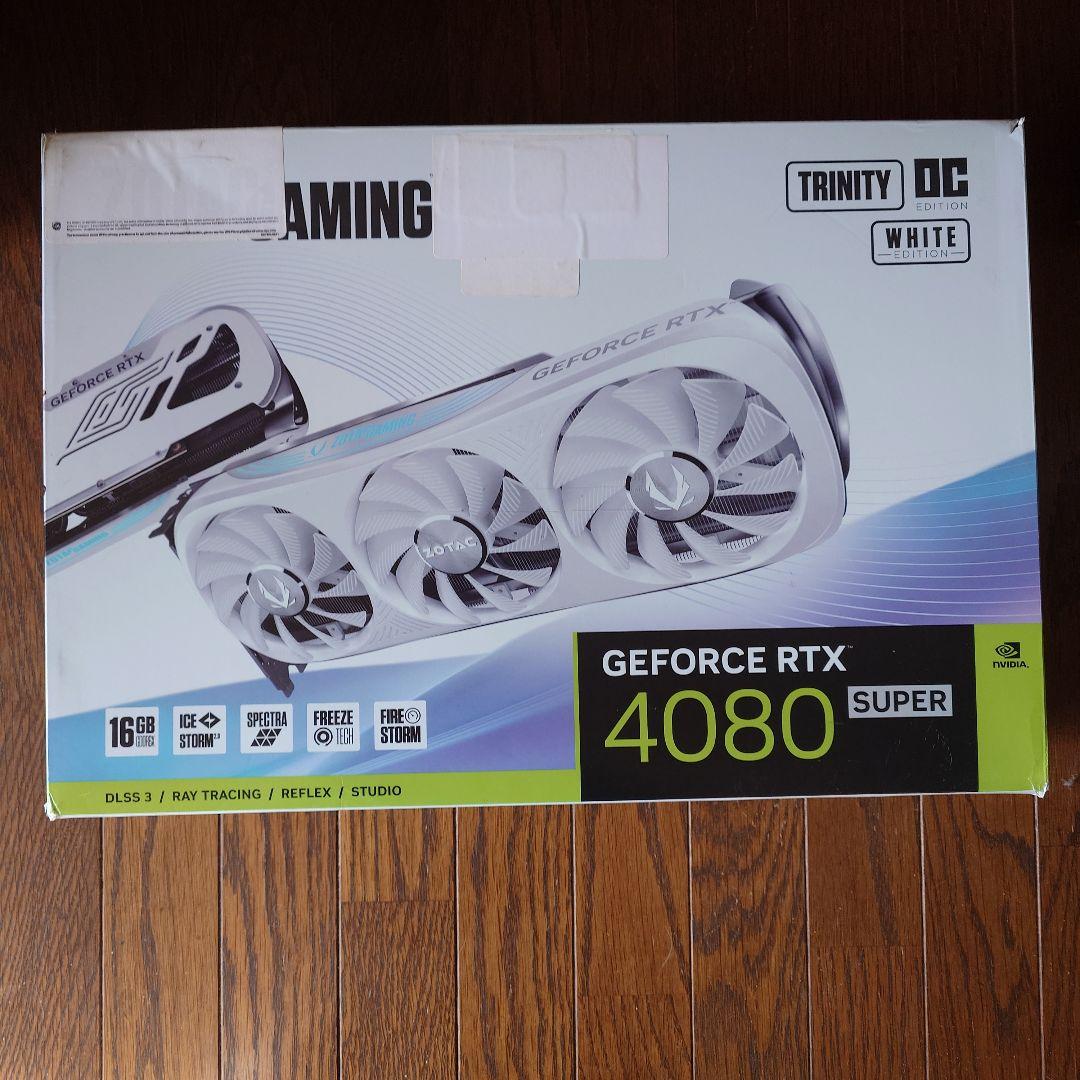 ZOTAC GEFORCE RTX 4080 SUPER ホワイト