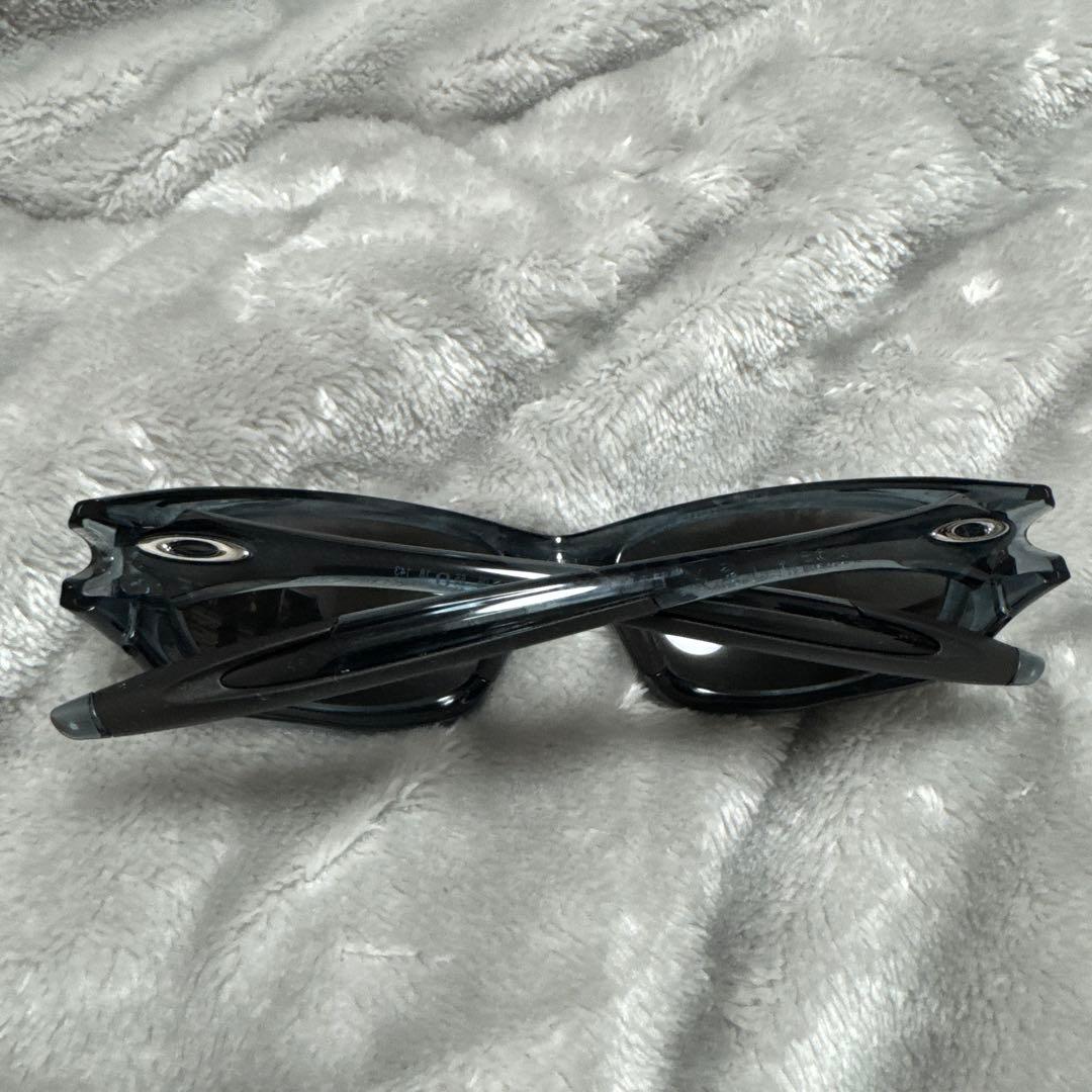 オークリースポーツスタイル 偏光レンズ サングラス ブラック