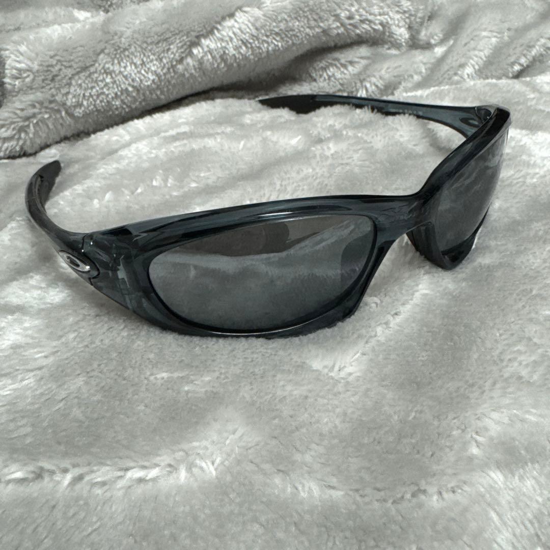 オークリースポーツスタイル 偏光レンズ サングラス ブラック