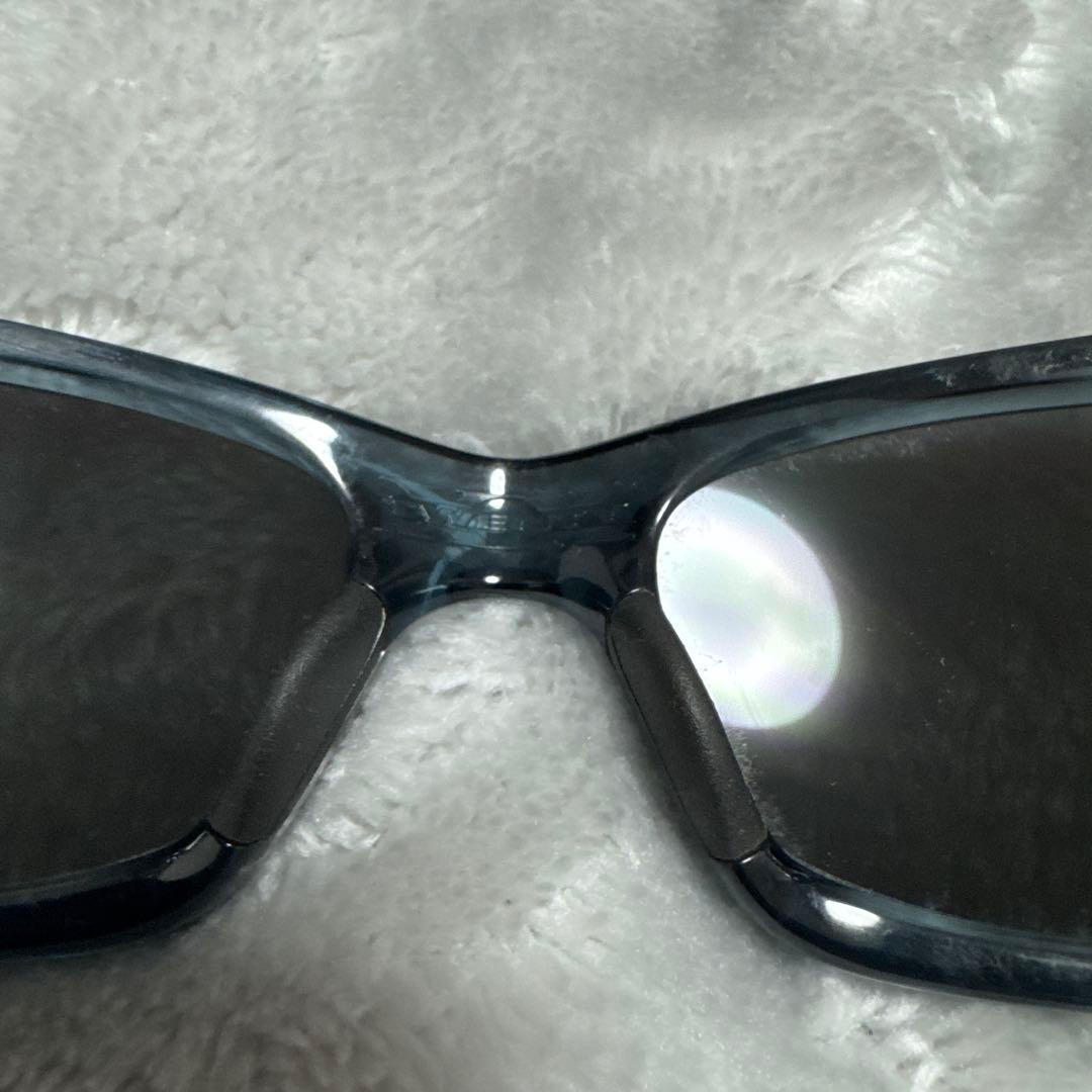 オークリースポーツスタイル 偏光レンズ サングラス ブラック