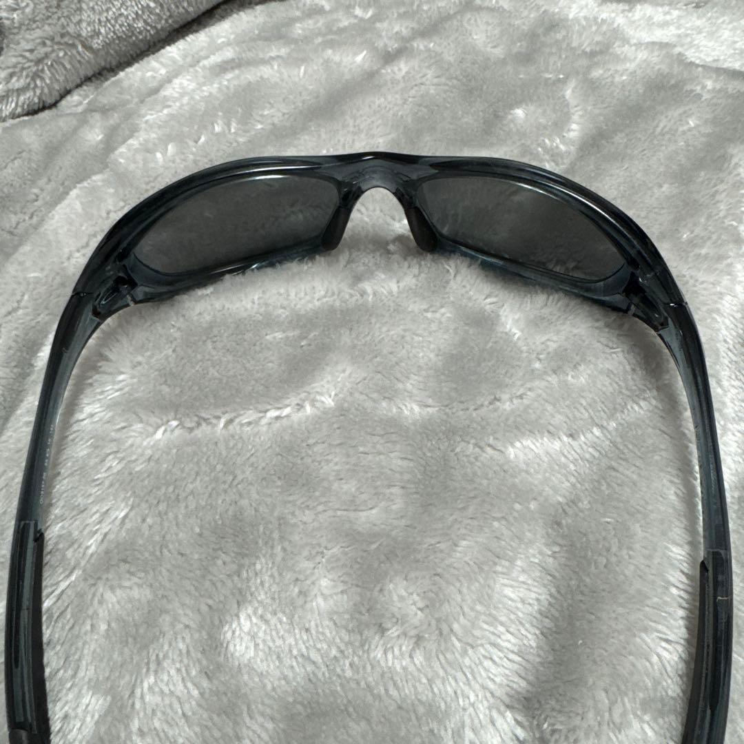 オークリースポーツスタイル 偏光レンズ サングラス ブラック