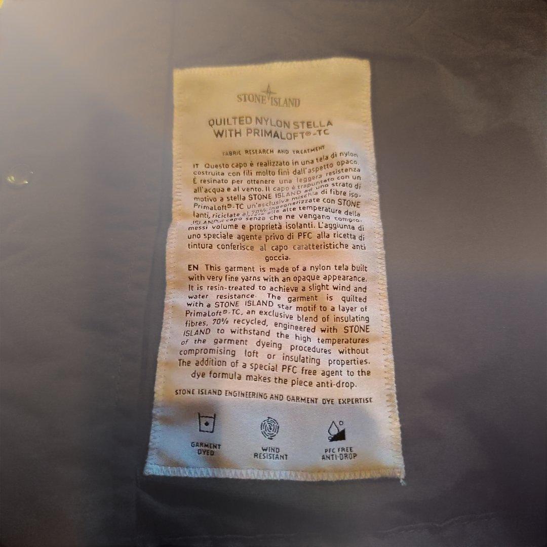 STONE  ブラックキルティングベスト
