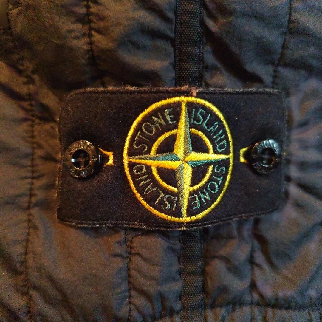 STONE  ブラックキルティングベスト