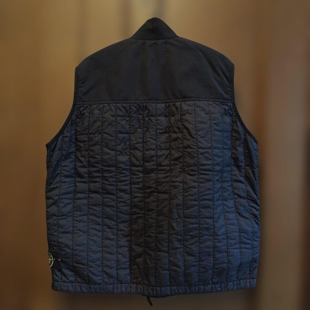 STONE  ブラックキルティングベスト