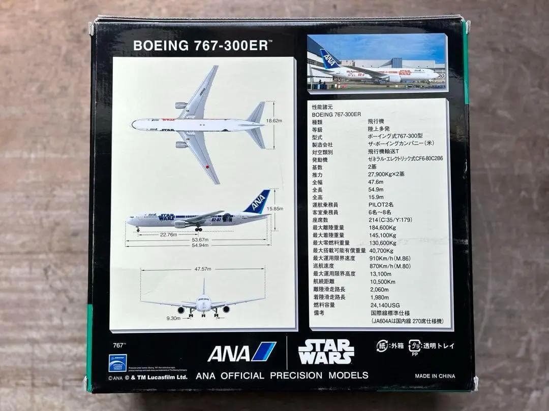 ANA 全日空商事 JA604A｜STARWARS / スターウォーズ 　①