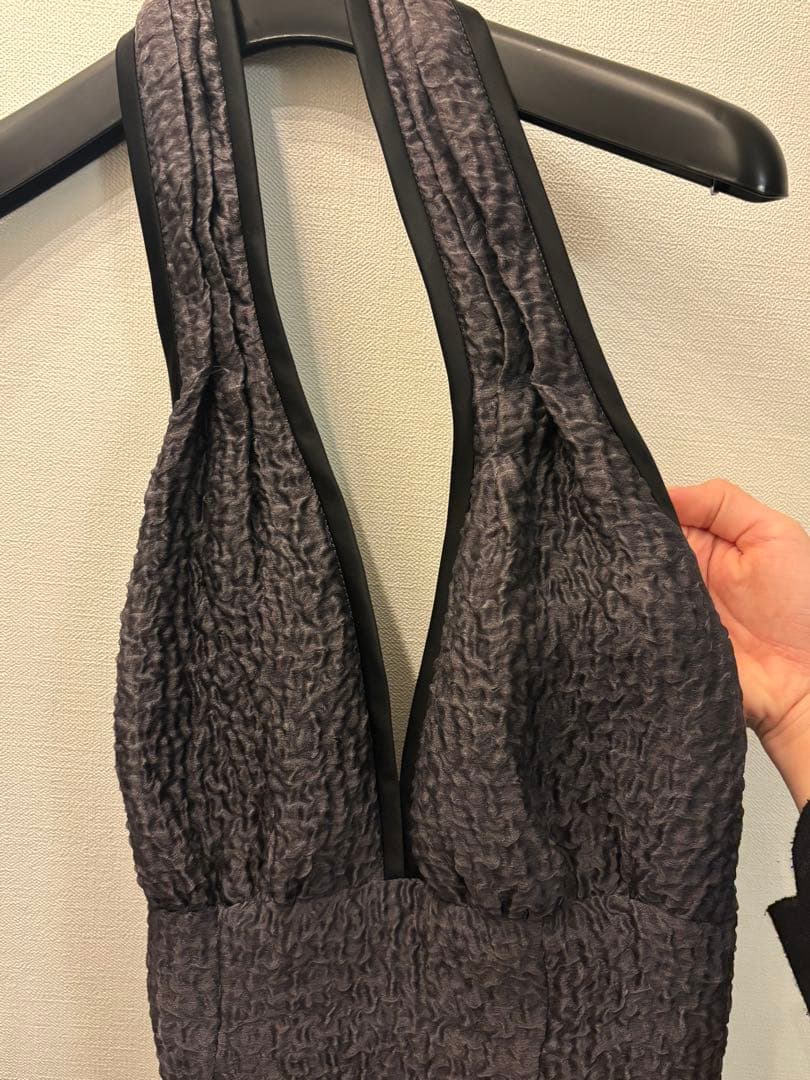 PRADA ホルターネックワンピース
