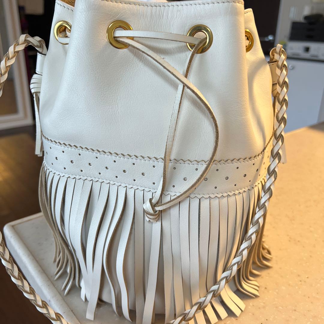 J&M DAVIDSON ホワイト フリンジカーニバル