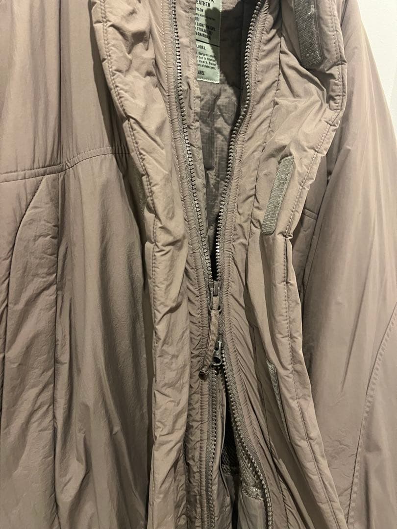 プリマロフト ECWCS LEVEL7型　ナイロン中綿コート