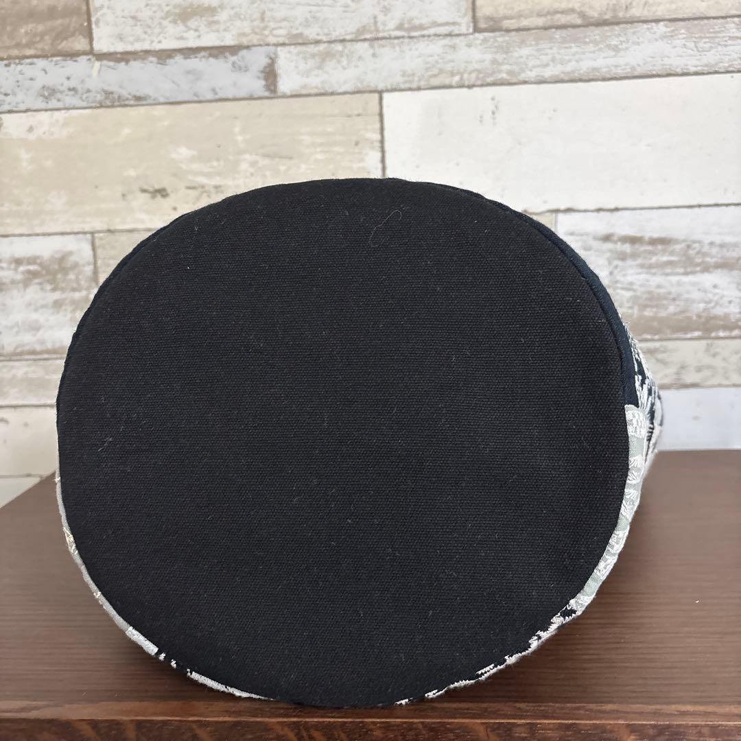 ☆ミナペルホネンハンドメイド♡バケツバッグネイビー系