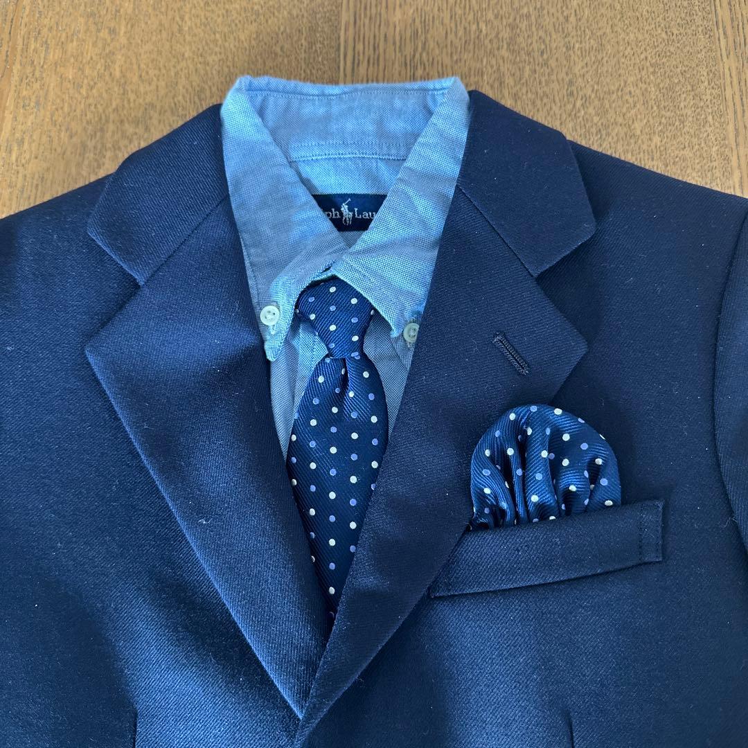 Ralph Lauren フォーマルスーツ 120 ネイビー