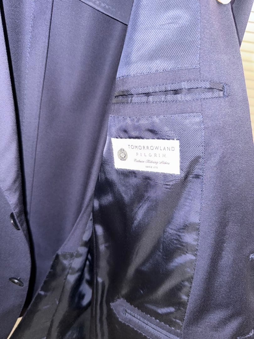 TOMORROWLAND / HORIZON TWILL 2Bボタンスーツ