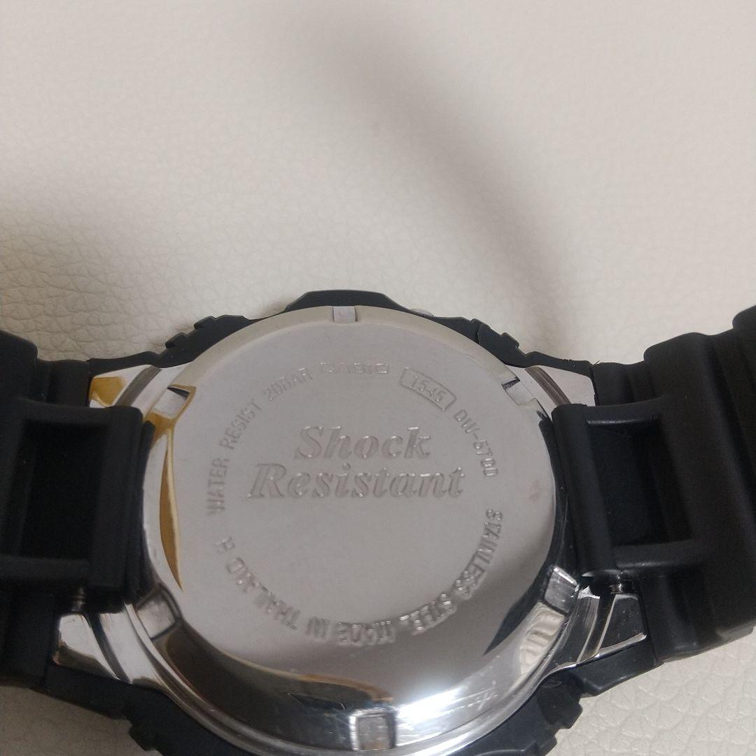 最終お値下げカシオG-SHOCKスクリューバックDW5700セットスティング