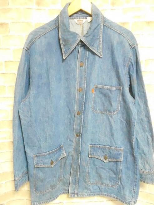 Levis リーバイス 70s USA製 オレンジタブ デニム カバーオール