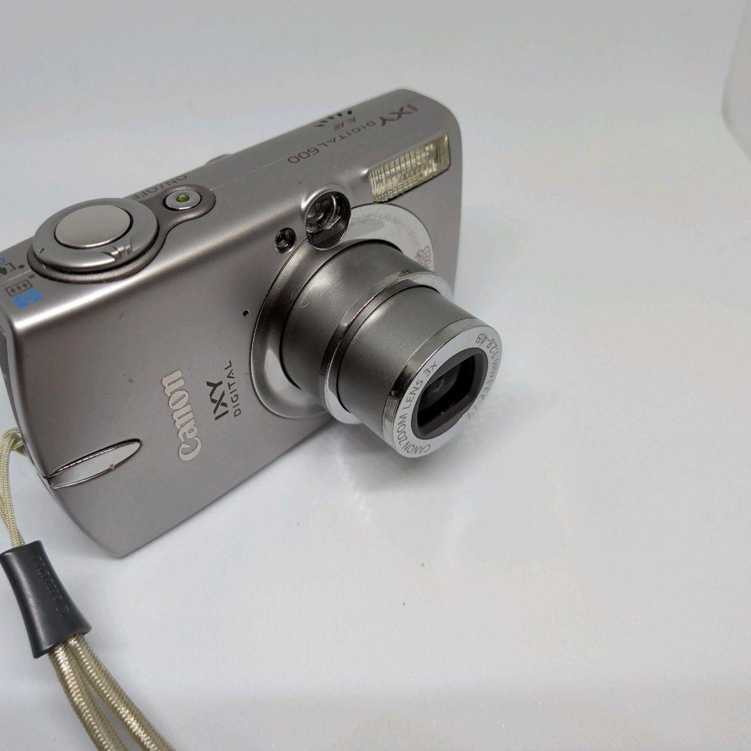 【美品】Canon IXY DIGITAL 600 シルバー コンデジ