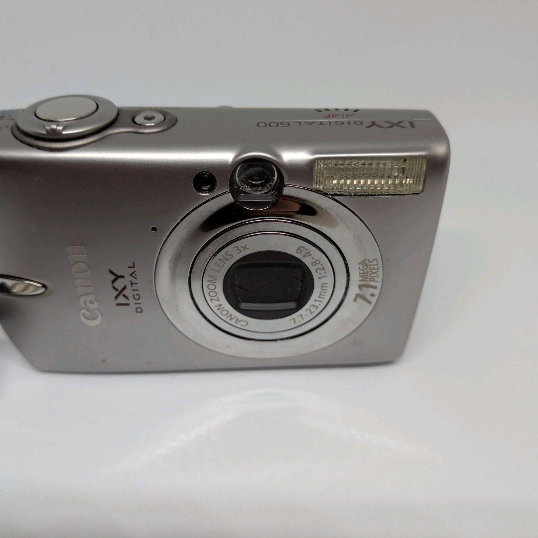【美品】Canon IXY DIGITAL 600 シルバー コンデジ