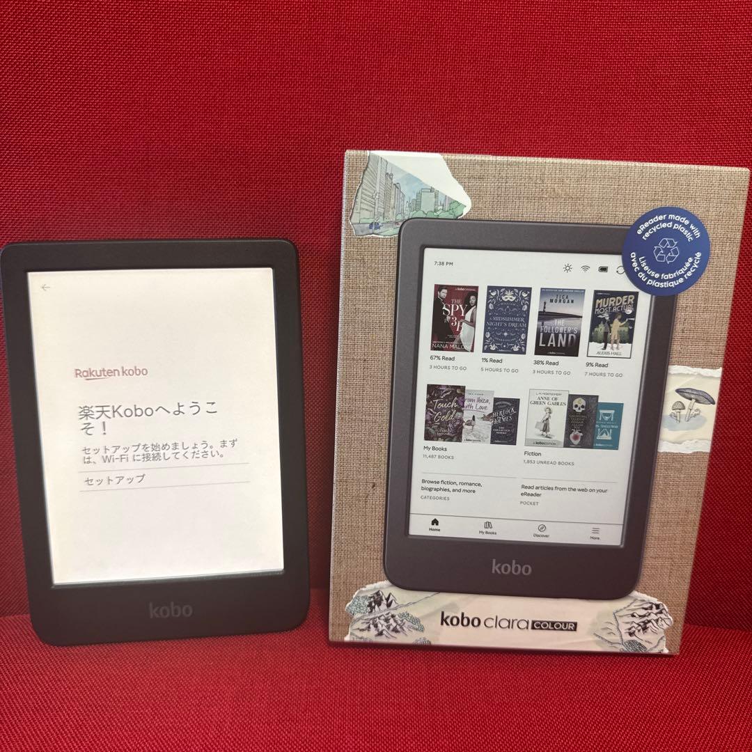 Kaki kobo clara color電子書籍リーダー 本体
