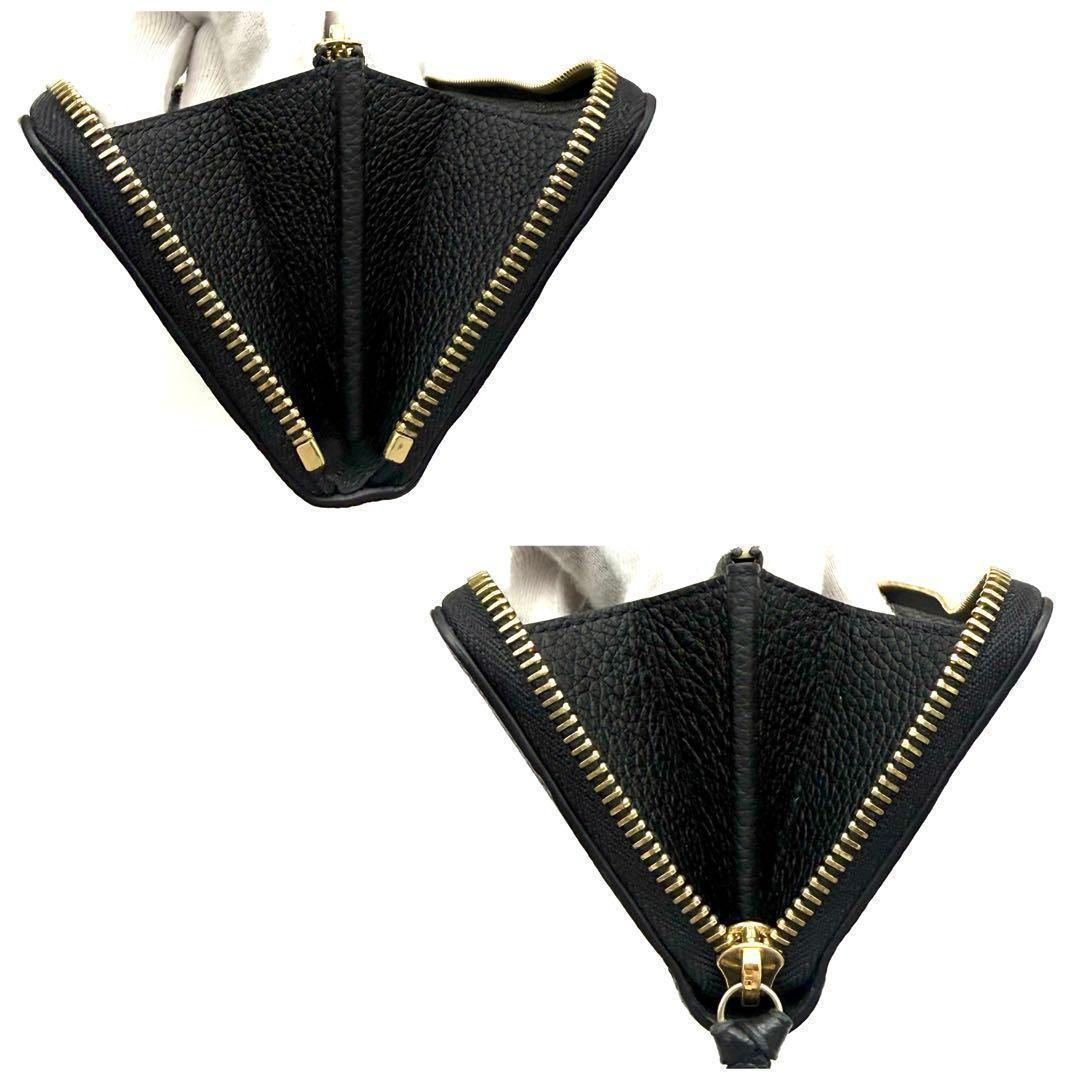 【新品近い】ルイヴィトン ポルトフォイユ クレマンス 黒 長財布 アンプラント