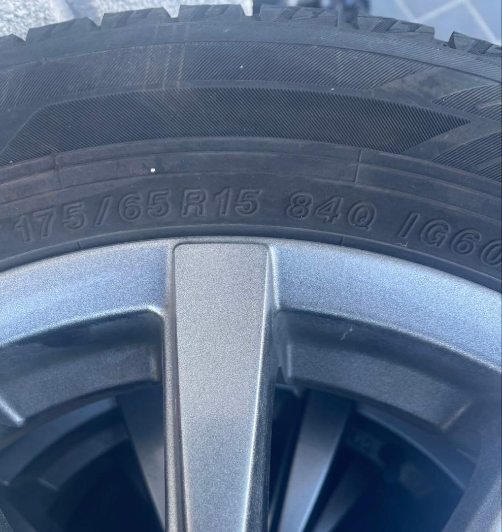 YOKOHAMA 175/65R15 IG60 タイヤ・ホイール4本セット