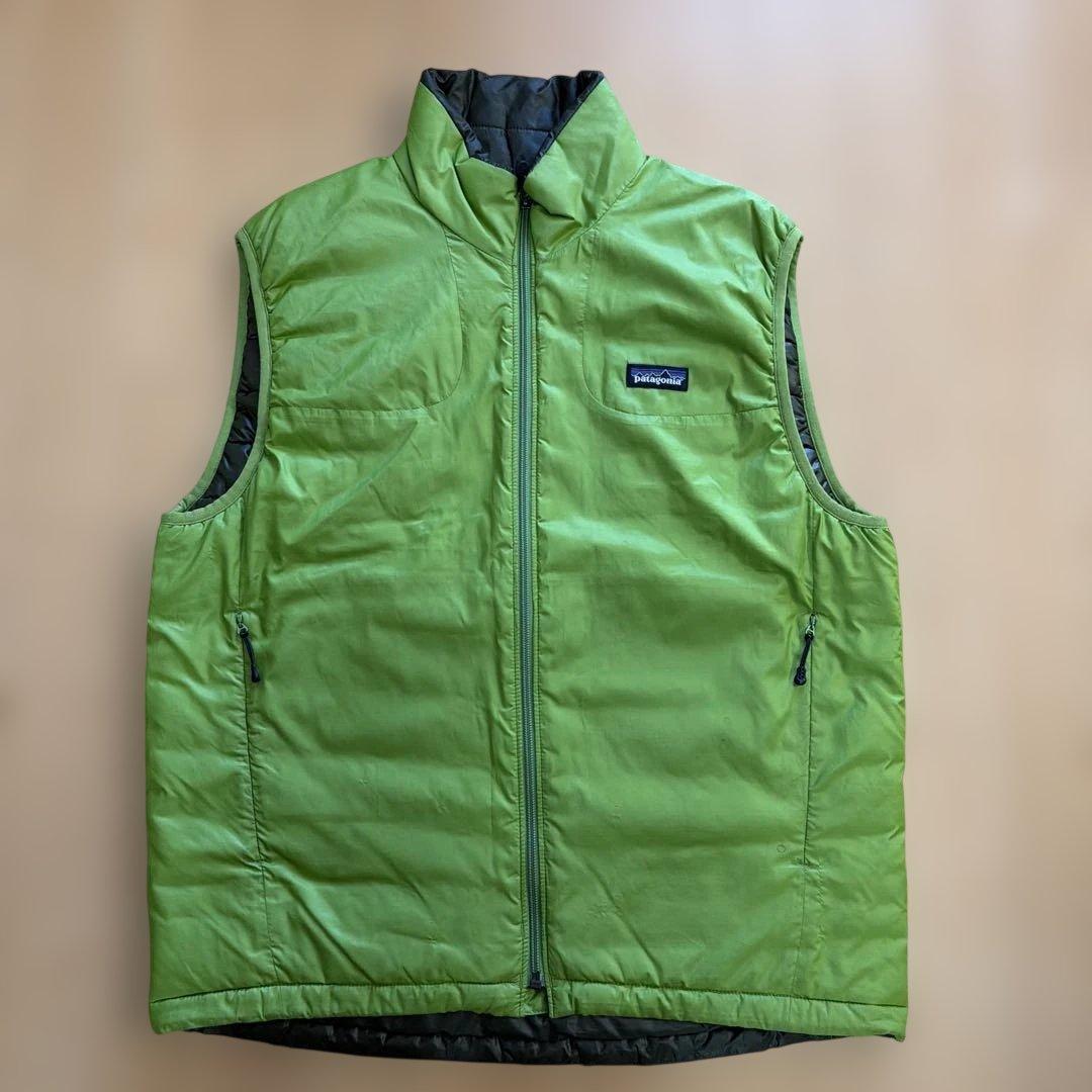 patagonia メンズ M グリーン ダウンベスト