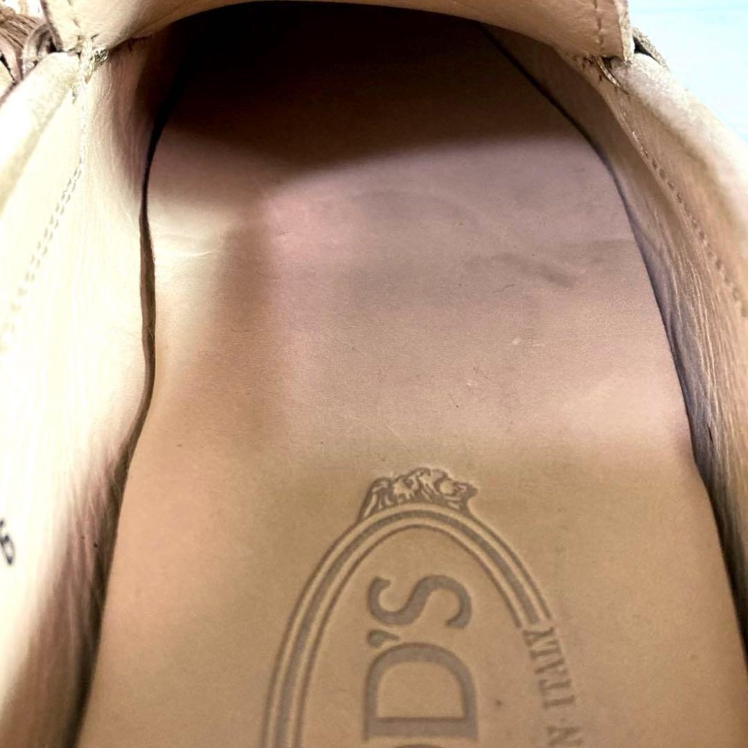 極美品■トッズ■ドライビングシューズ✨サドルローファー ゴンミーニ