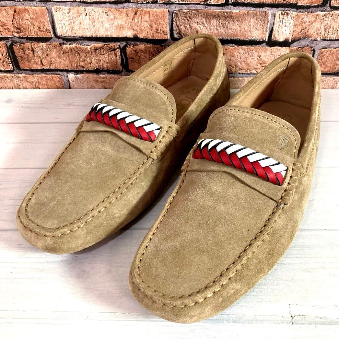 極美品■トッズ■ドライビングシューズ✨サドルローファー ゴンミーニ