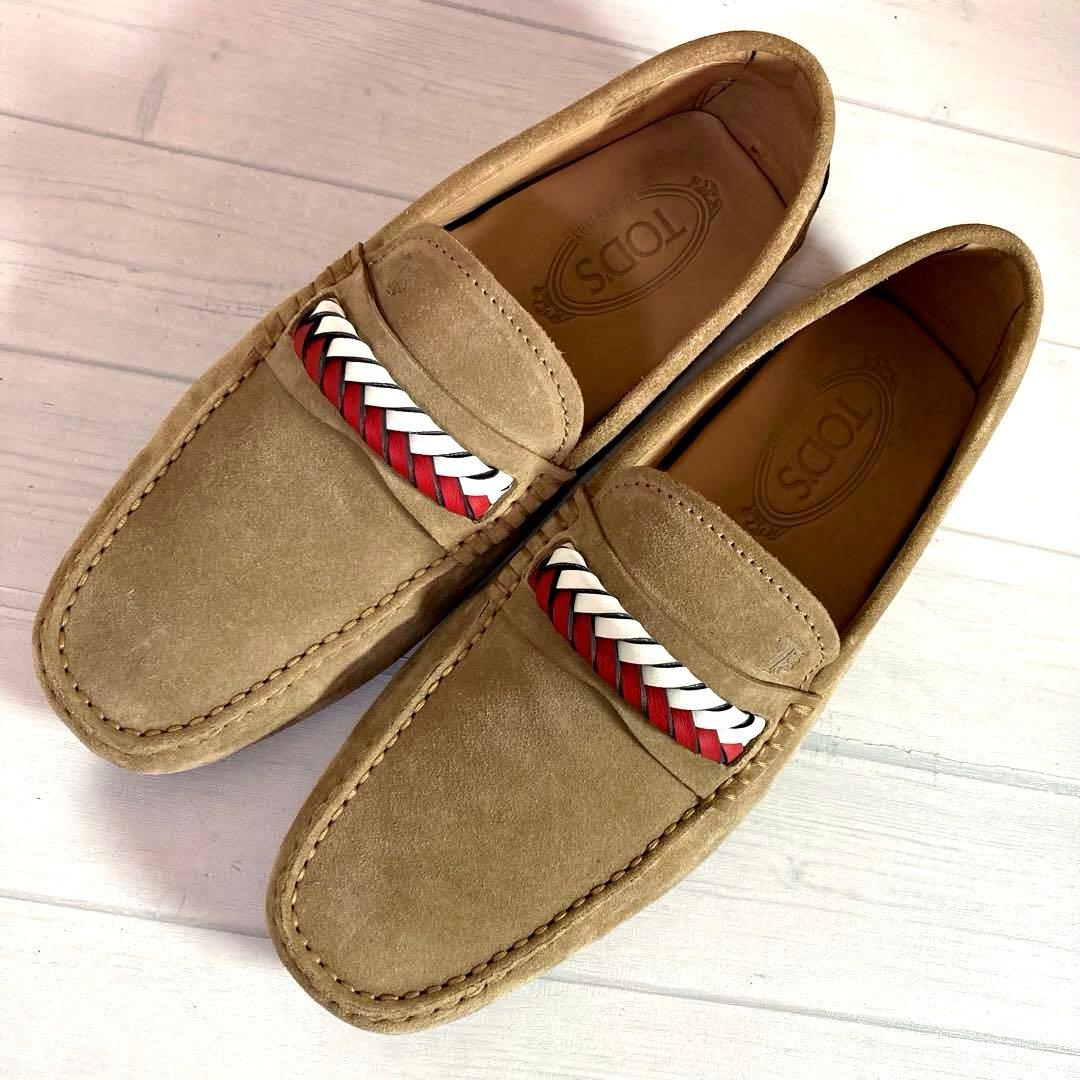 極美品■トッズ■ドライビングシューズ✨サドルローファー ゴンミーニ