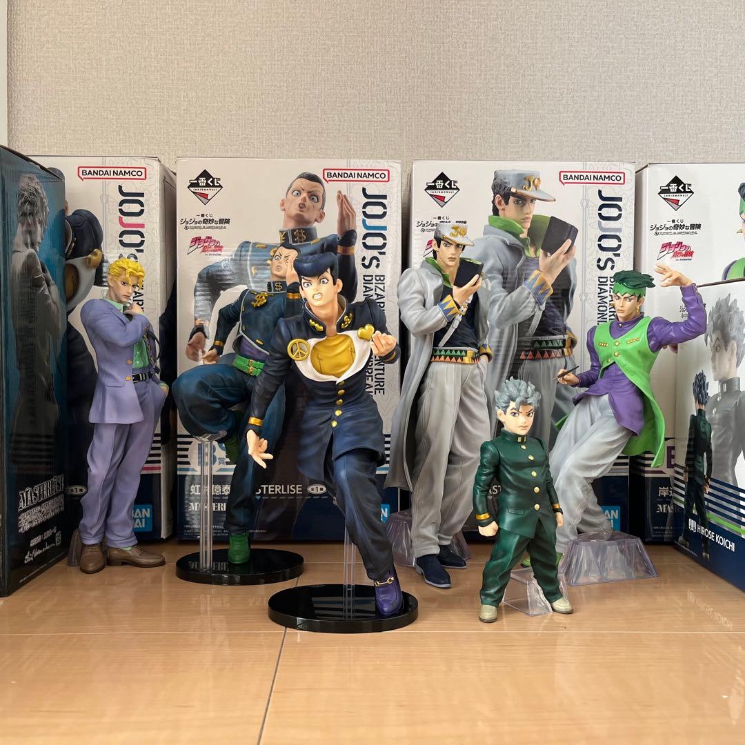 【劉備玄徳】ジョジョの奇妙な冒険 フィギュア 6体セット