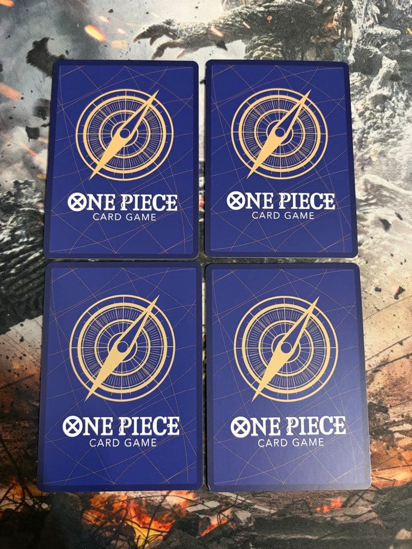 ワンピースカード 神避 R パラレル 4枚 op10 王族の血統