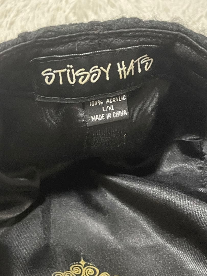 00s stussy ステューシー ハンチング キャップ 帽子 アメカジ y2k