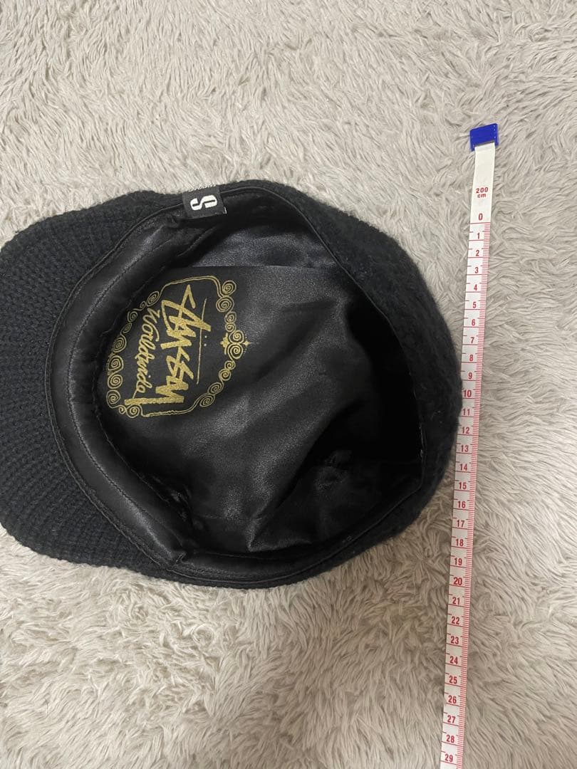 00s stussy ステューシー ハンチング キャップ 帽子 アメカジ y2k