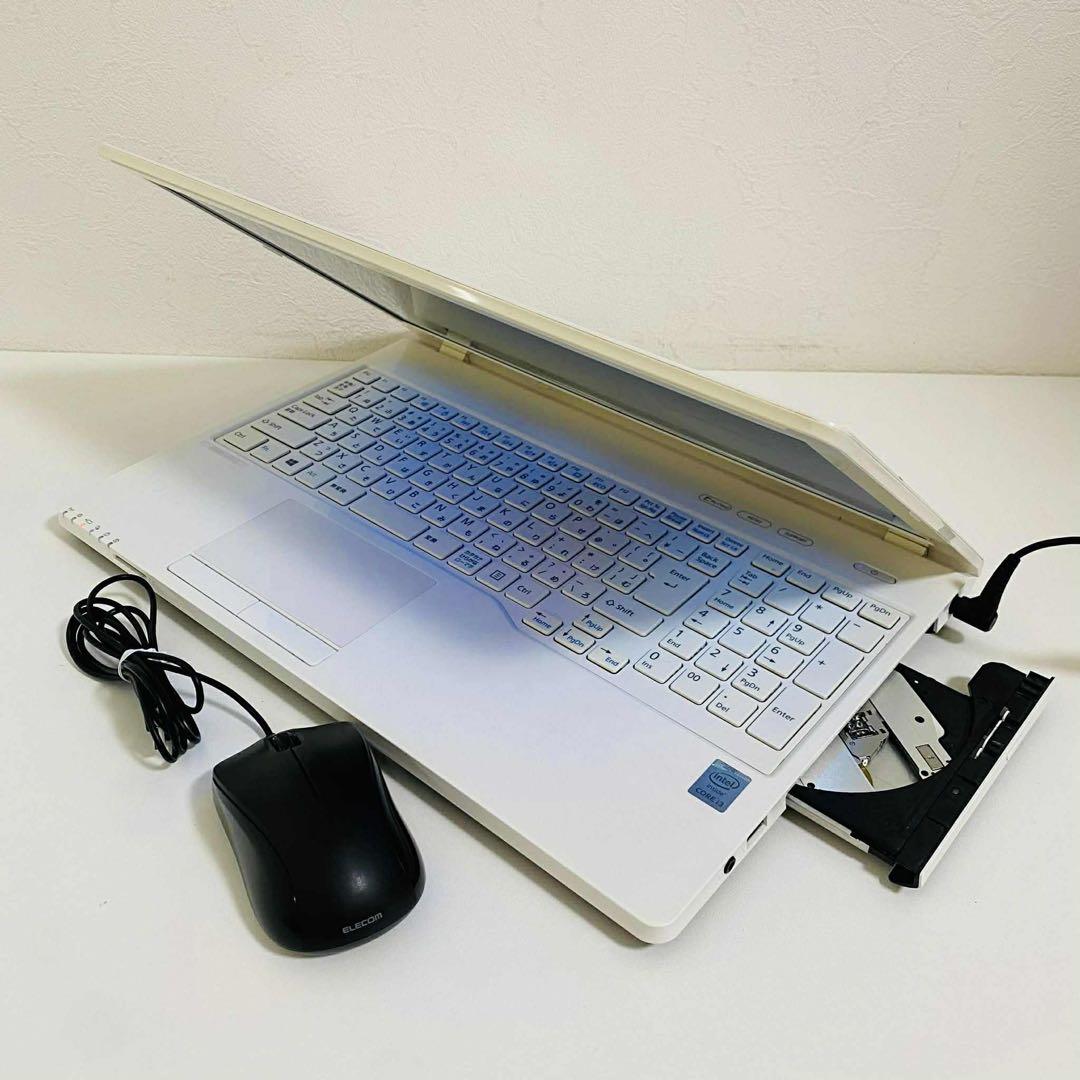 Y69 富士通ノートパソコン WEBカメラSSD高速Windows11オフィス付