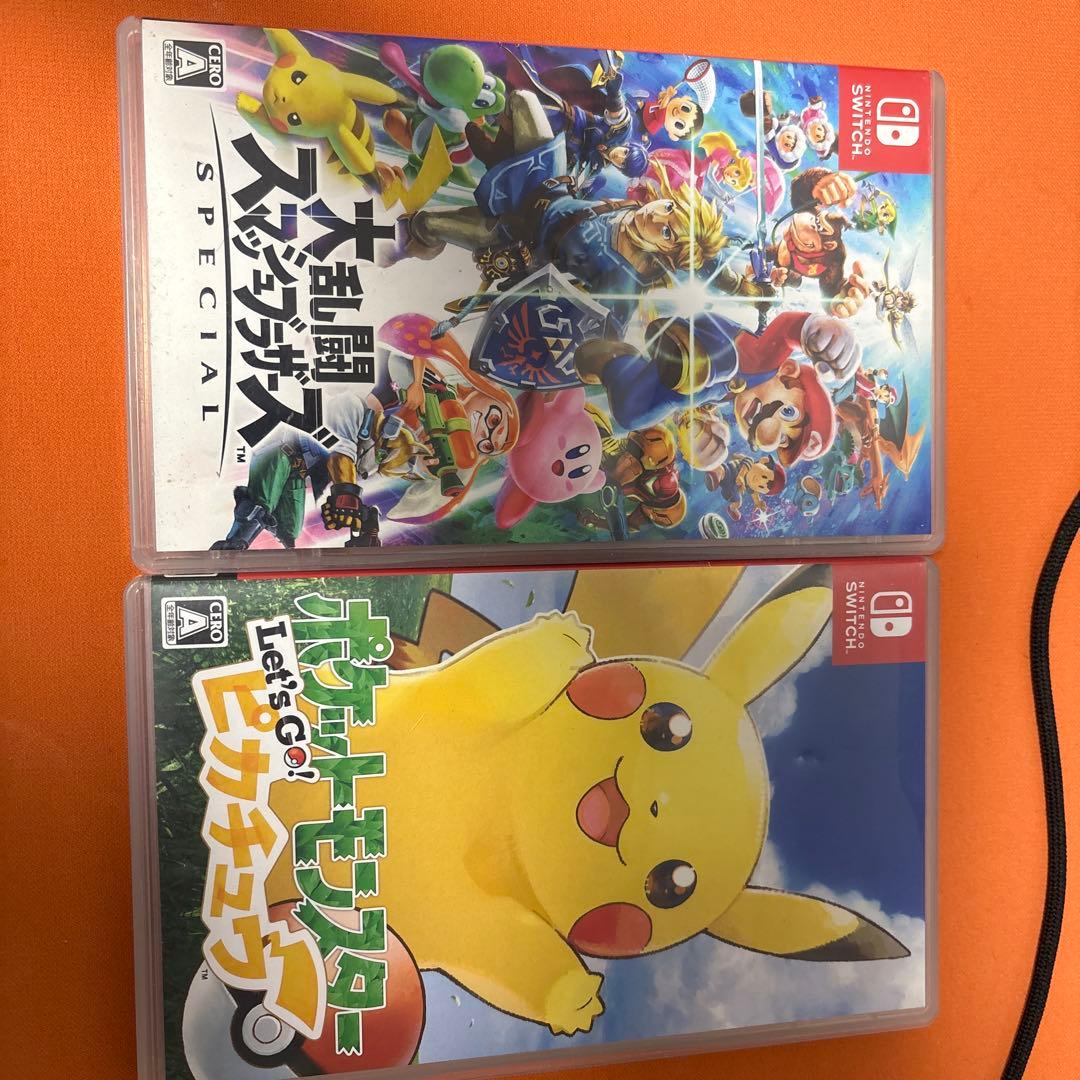 スマブラ、レッツゴーピカチュウセット売り。