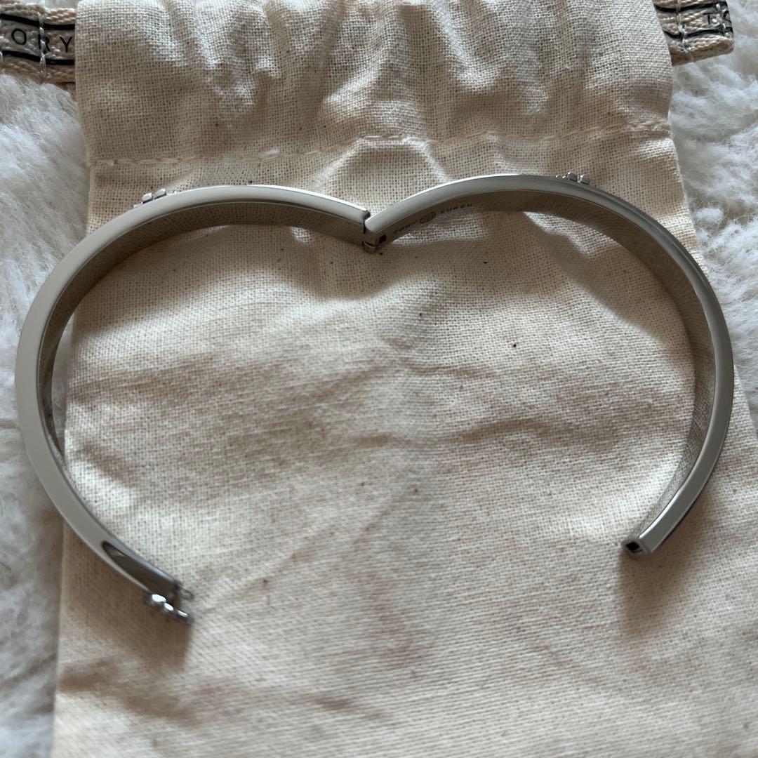 トリーバーチシルバーバングル